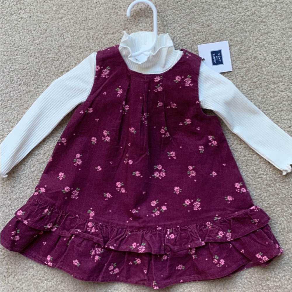 Janie & Jack Baby Girl Outfit 3-6mos